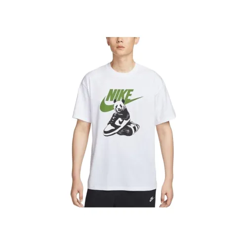 nike Sportswear Белый Мужской T-Рубашки