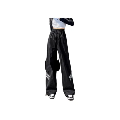 MUCCHIC Премиум Черные Женские Повседневные Штаны