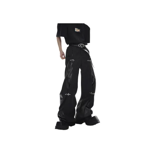 MGDOHOME Черные унисекс брюки для костюма