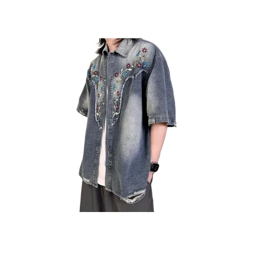 TUCANO Синий Унисекс Рубашки