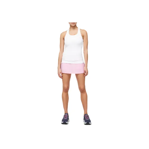Lululemon Перламутрово-розовые Женские Повседневные Короткие Юбки