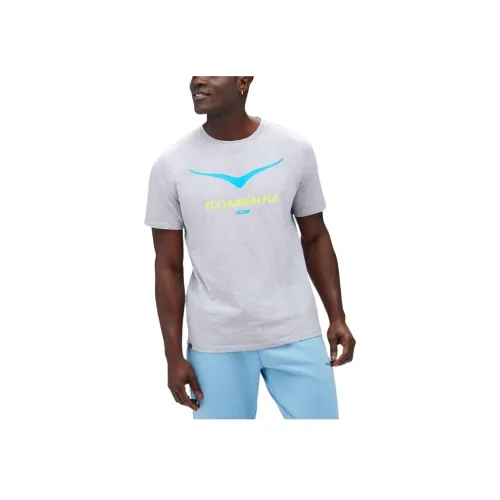 HOKA ONE ONE Белый Мужской T-Рубашки