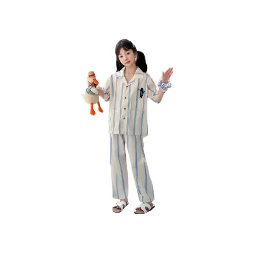 Genius Pooh Светло-синий Полосы KIDS LOUNGE Набор