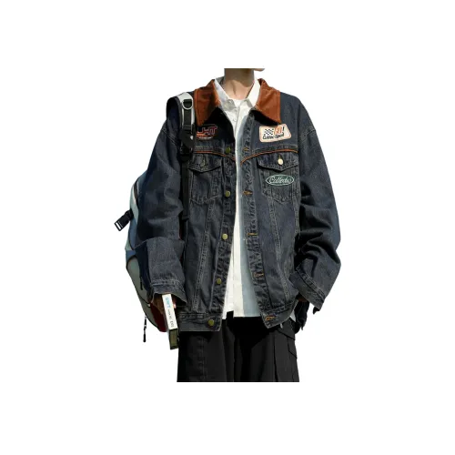 BEAR UNION Синий Унисекс Джинсовые куртки