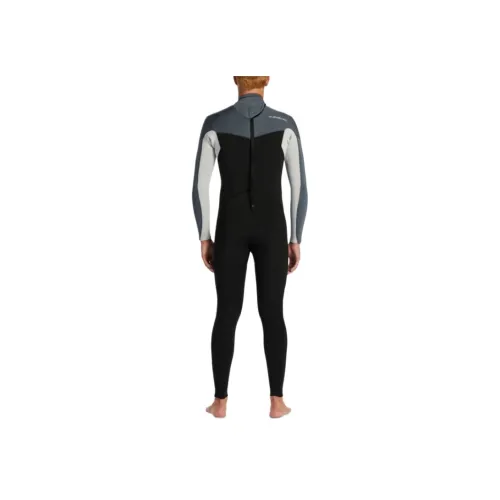 Quiksilver Черный Серый Цвет Мужские Гидрокостюмы для Дайвинга
