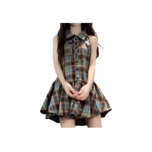 MORii Цвет изображения Женские Платья без рукавов