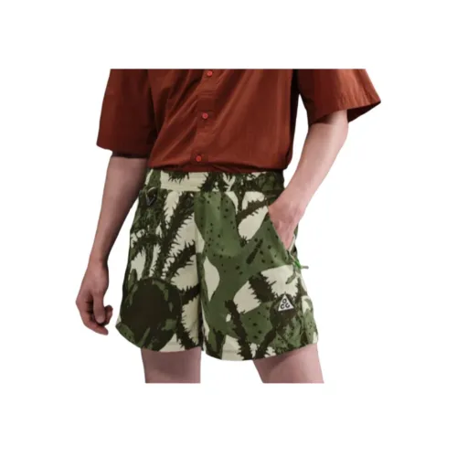 Nike Clothing Зеленые Мужские Повседневные Шорты