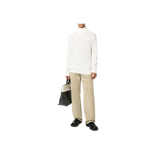JIL SANDER Белые Мужские Свитера