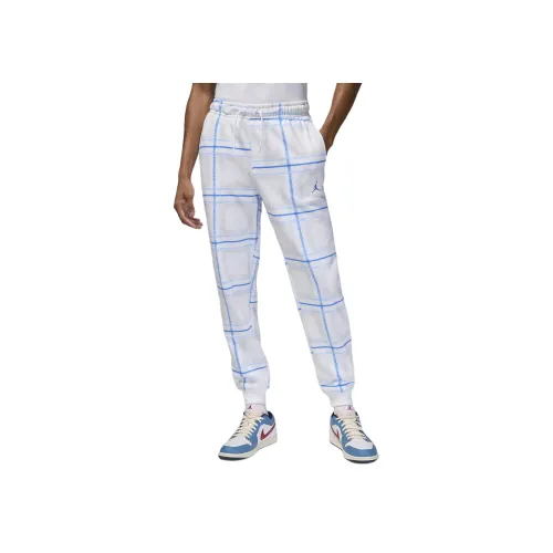 Jordan Essentials Вязаные тренировочные брюки мужские белые