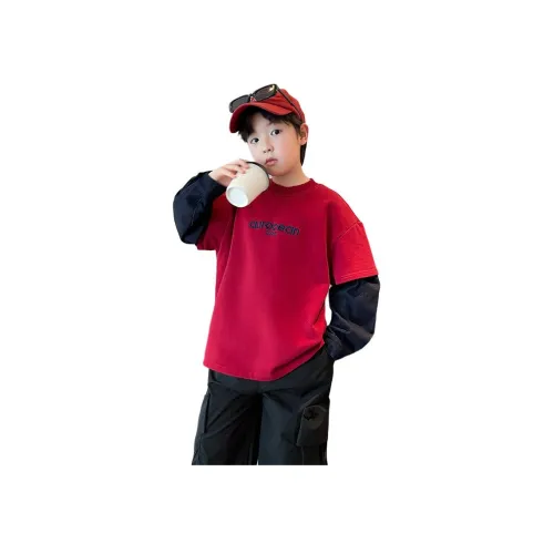 CAMKIDS Красные школьные толстовки для детей