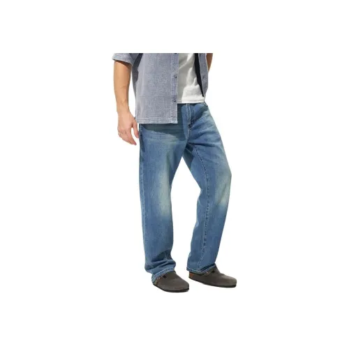 GEOREFOOL NB0035 Синий Мужские Джинсы