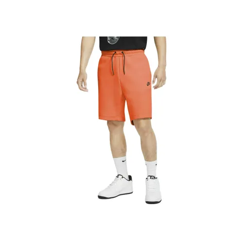 Nike Orange Men's Casual Shorts Nike Оранжевые Мужские Повседневные Шорты