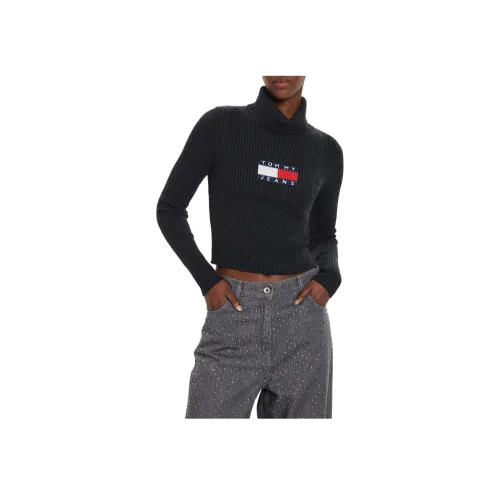 Tommy Hilfiger Черный Женский Трикотаж