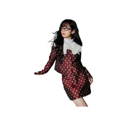 AIVEI Красный Женские Куртки