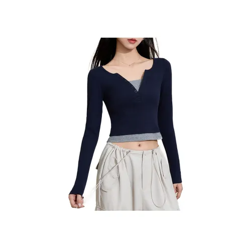 WESTLINK T-рубашка Женская Королевский Синий