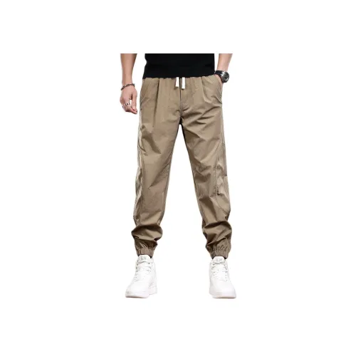 PRPK Повседневные брюки Мужские Темно-хаки