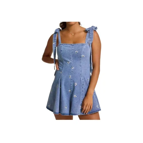 ALTAR'D STATE Bradie Деним Комбинезон Женские