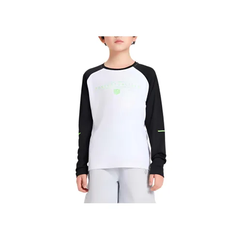 XTEP T-Shirt Pearl White Jet Black Teenagers