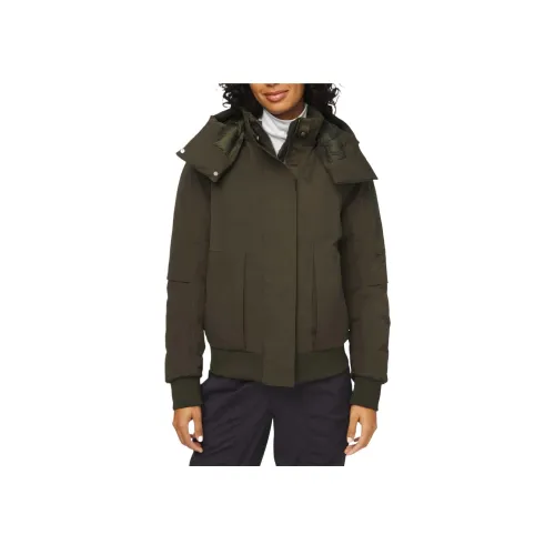 lululemon Winter Warrior Series Пуховик Женский Темно-оливковый
