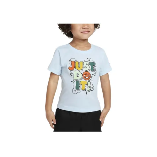 nike T-рубашка Just DO IT Glacier Blue для малышей и детей младшего возраста