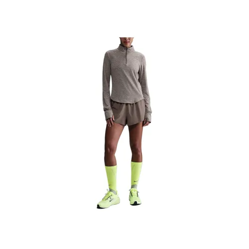 NIKE Dri Fit Норка Коричневый/Смешанный цвет/Смешанный цвет Женская одежда для фитнеса