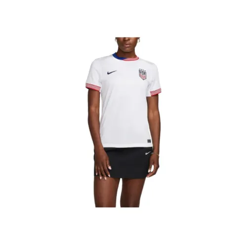 Nike USA Soccer Team Olympic Series Футбол Джерси Женская Белая