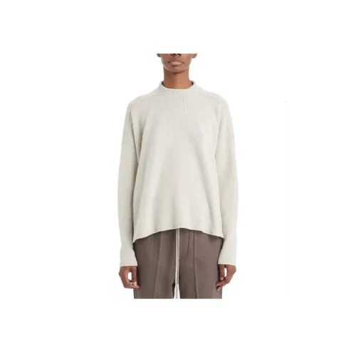 RICK OWENS Белый Женские Кашемировые Свитеры