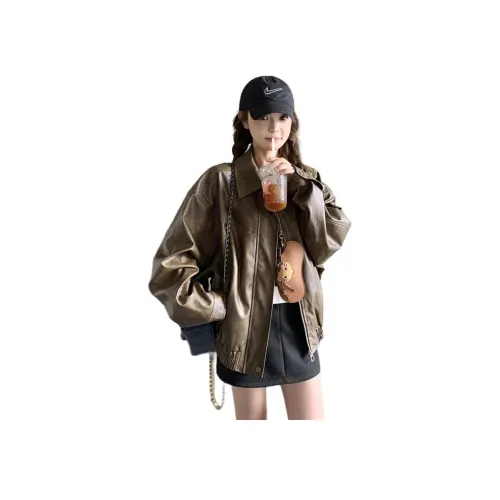 MEXICAN Кожа Куртка Куртка Женская