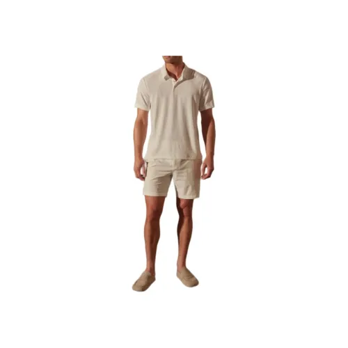 JAMES PERSE Белая Мужская Рубашка Поло