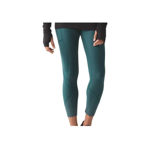 lululemon TIGHT Stuff Спортивные брюки Женские Темно-зеленый