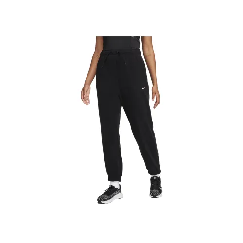 NIKE THERMA Форма one Черные Женские Вязаные Тренировочные Брюки