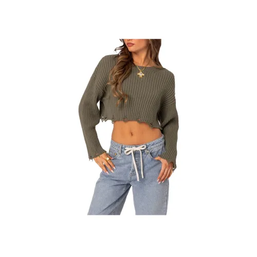 Edikted Оливковые Женские Свитера