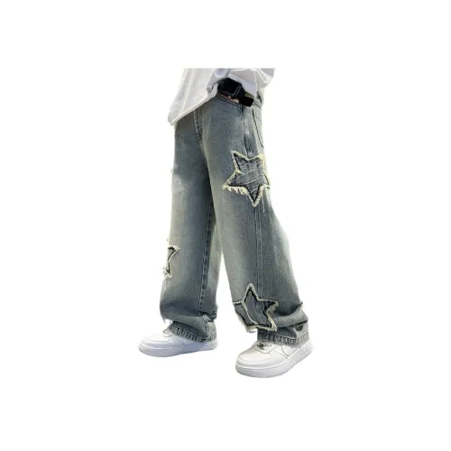 CAMKIDS Джинсовые синие школьные джинсы