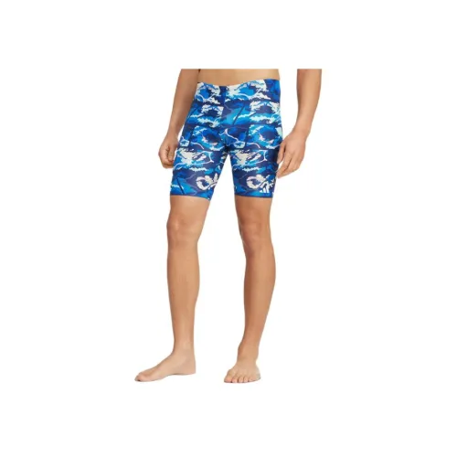 Adidas Waves Graphic Swim Jammers Плавательные шорты Мужские Темно-синие