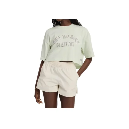 New Balance Мятно-зеленые Женские Футболки
