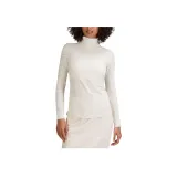 Плиссированный мини-жаккард, белый, опал