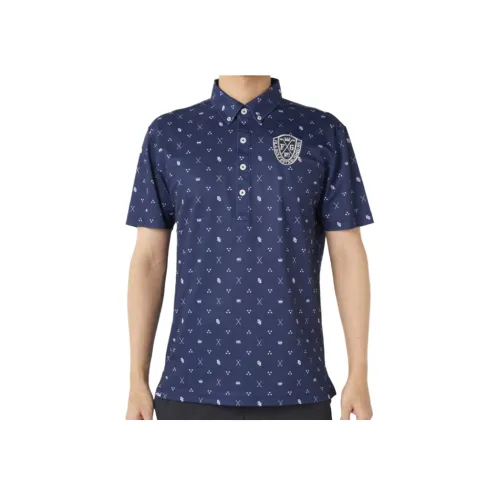 FILA GOLF серия Темно-синий Мужская Гольф Одежда