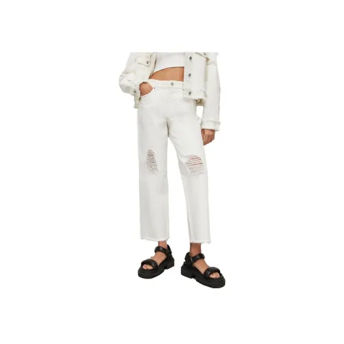 ALLSAINTS Белые Женские Джинсы