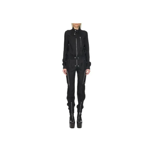 RICK OWENS Черные Женские Комбинезоны