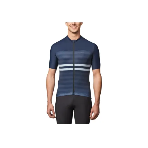 DECATHLON Синие полосы Цветочный Мужская Велосипедная Одежда