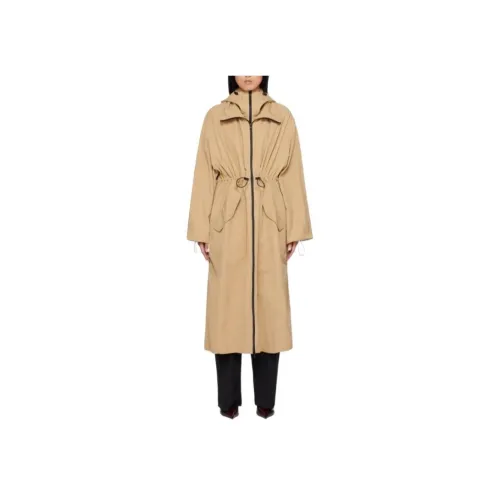 WARDROBE.NYC Светло-янтарный Женский Тренч