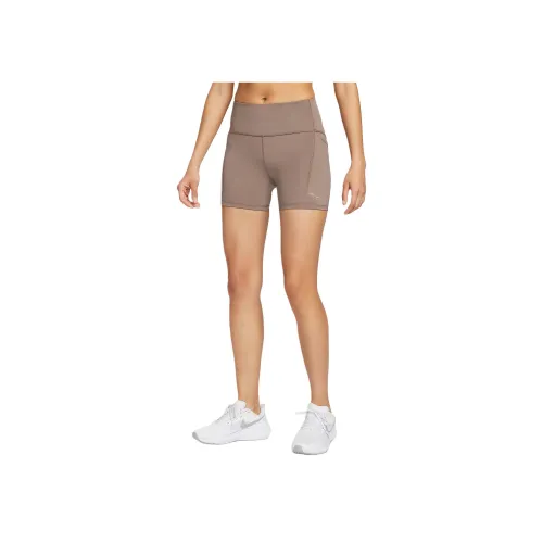 Nike Clothing Коричневые Женские Спортивные Шорты