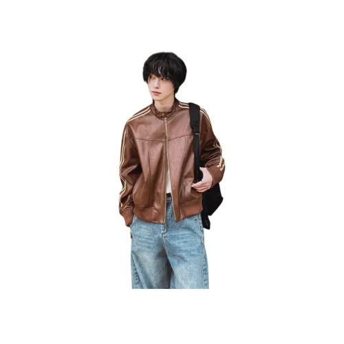 CHEER ZONE Кожа Куртка Унисекс