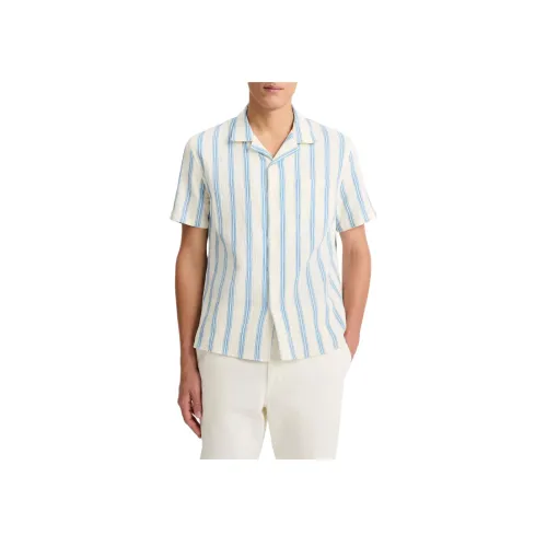 VINCE Белые Мужские Рубашки