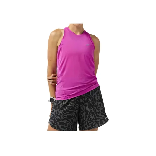 Brooks Пурпурно-розовые Женские Майки