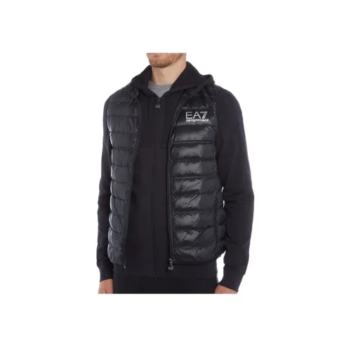 EMPORIO ARMANI EA7 Down Jacket Men's Black
