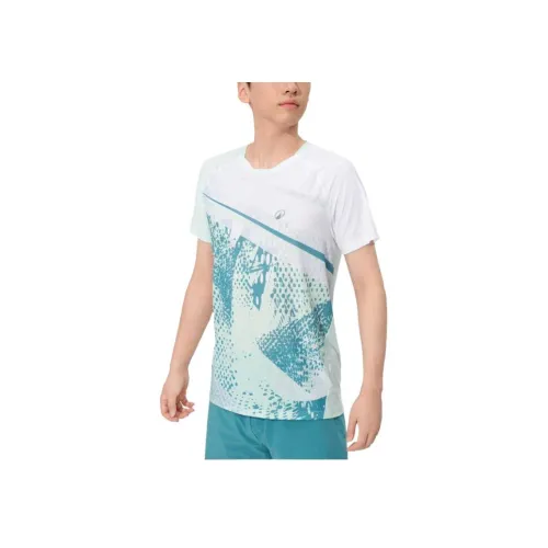 DECATHLON PERFLY Бадминтон Джерси Мужской Светлый Нефритовый Каменный