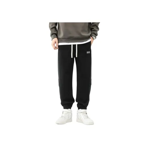 HIPHOPPUNKS Черные Мужские Повседневные Штаны