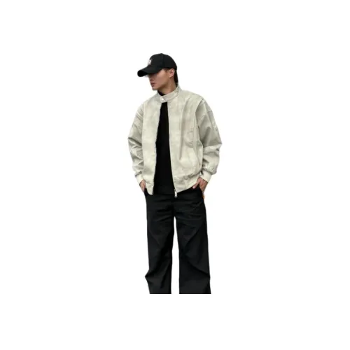 MORii Светло-серый унисекс куртки