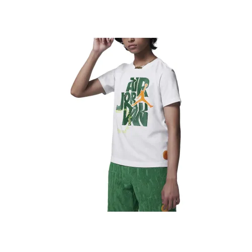 JORDAN JUMPMAN AIR Fuel Up Cool Down T-Shirt Белый Детский
